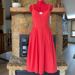 Target Women's Red Midi Dress